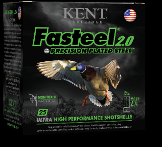 Kent Fasteel 2.0 12ga 2-3/4in No2 1-1/16oz 1550FPS — Victory Ridge Sports