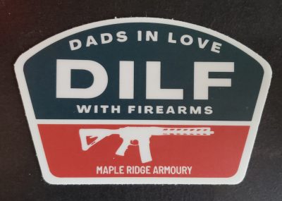 DILF Sticker MRA Brand