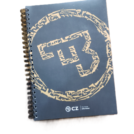 CZ Logo Lined Notebook