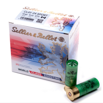 S&B 12ga 2-3/4in Target Sport 7-1/2 Shot