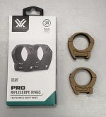 Vortex Cerakote Burnt Bronze Pro 34mm Scope Rings