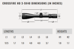 Vortex Crossfire HD 3-9x40 Illuminated 2A BDC MOA - Image 6