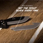 Outdoor Edge Razor EDC Lite Gray Folding Replaceable Blade Carry Knife 3.5in 6 Blades - Image 5