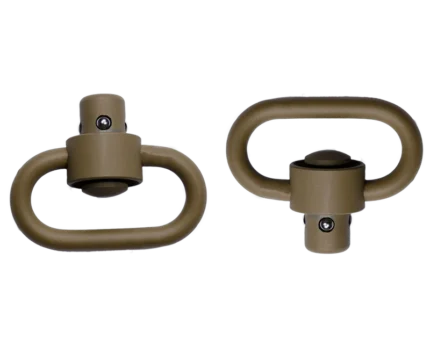 Grovtec Push Button Swivel Set Heavy Duty FDE Cerakote