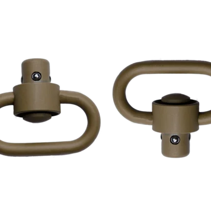 Grovtec Push Button Swivel Set Heavy Duty FDE Cerakote