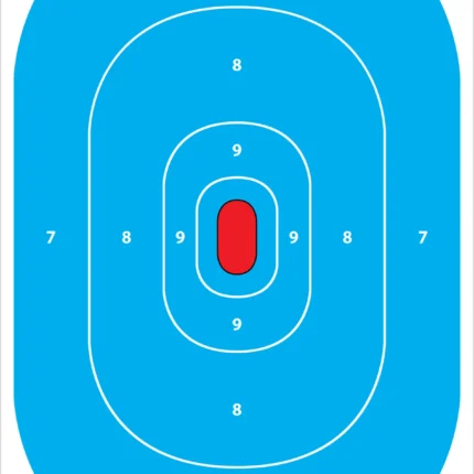Pro-Shot 12x18in Tactical Precision Heavy Tag Paper Target 8 Pack