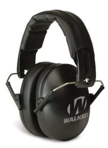 Walkers Youth & Women Passive Folding Muffs - Black