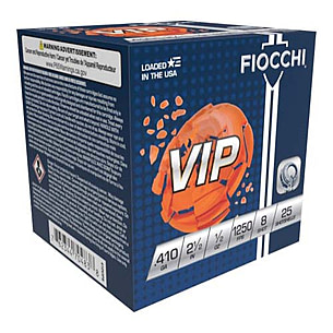 Fiocchi 410ga 2 1 2in 0 5oz 8 Fiocchi 410ga 2-1/2in 1/2oz #8