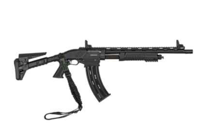 Federation Firearms SPM12 12ga Mag Fed Pump Shotgun 18.7" Black