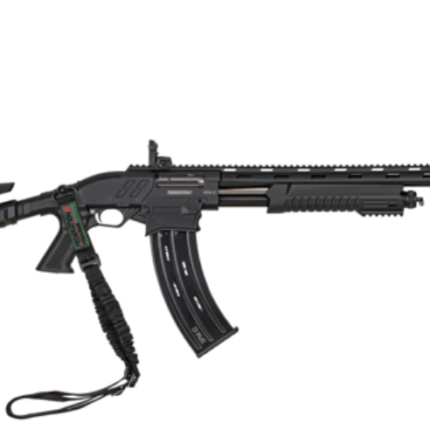 Federation Firearms SPM12 12ga Mag Fed Pump Shotgun 18.7" Black