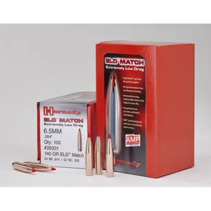 Hornady 6.5mm .264 140 gr ELD® Match