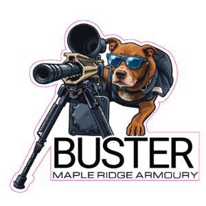 Buster Sticker MRA Brand