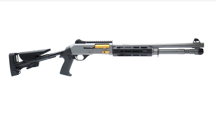 Canuck TacOp Pro Grey Gold Canuck TacOp Pro Semi Auto 12ga Shotgun