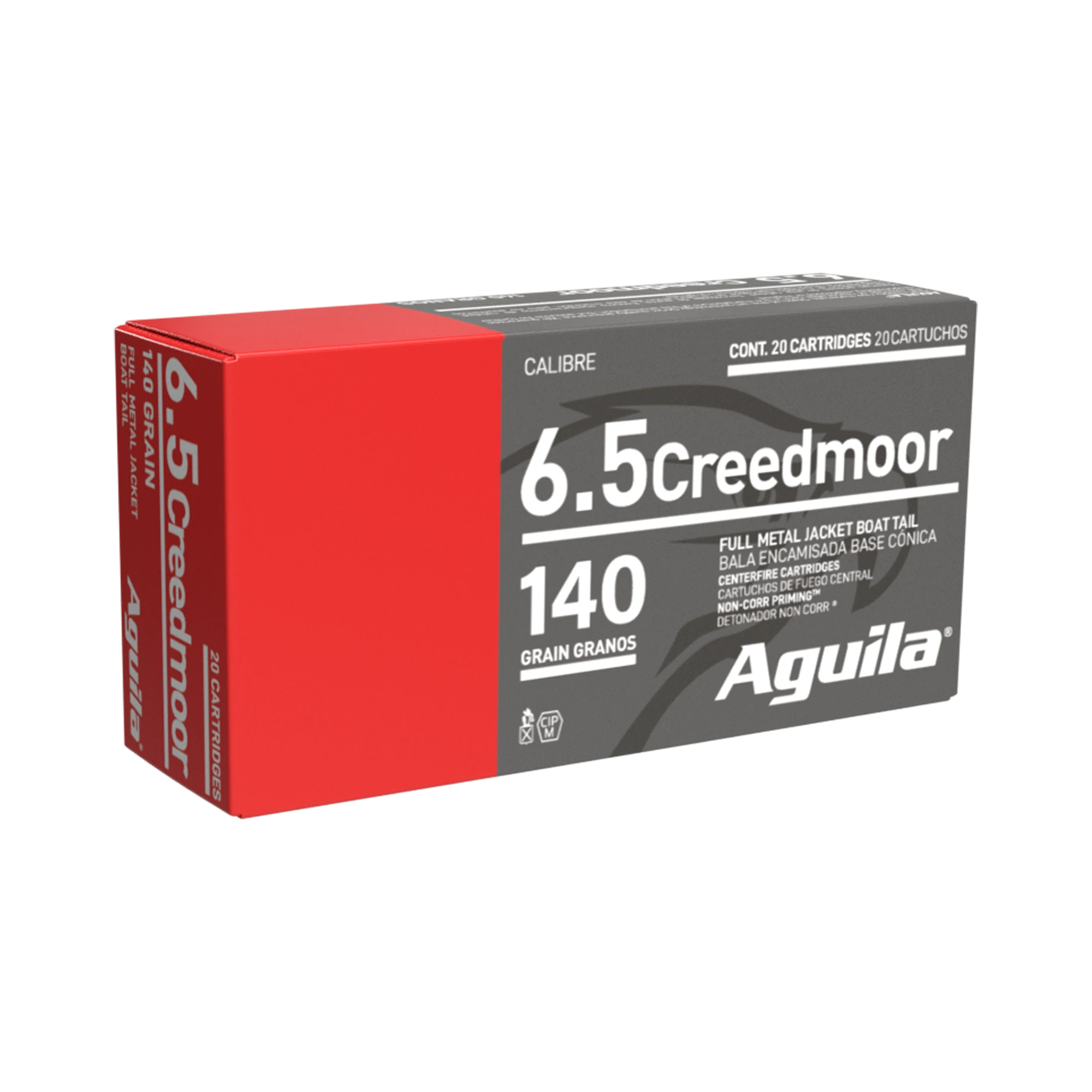 Aguila 6.5 Creedmoor 140gr FMJBT Aguila 6.5 Creedmoor 140gr FMJBT