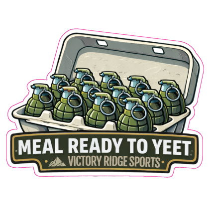 Meal Ready To Yeet Sticker VRS Brand