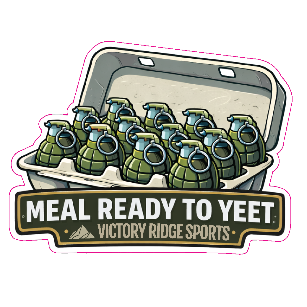 Meal Ready To Yeet Sticker VRS Brand Meal Ready To Yeet Sticker VRS Brand