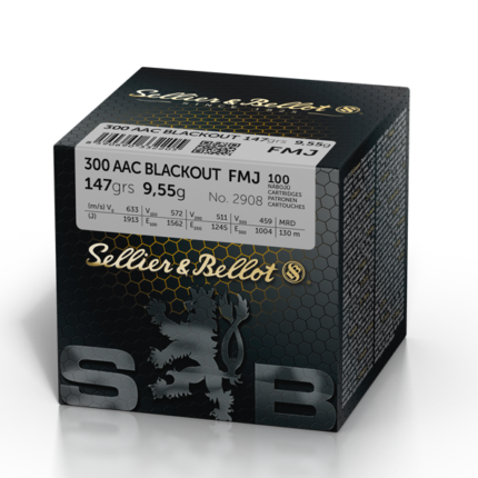 S&B 300BLK 147gr FMJ
