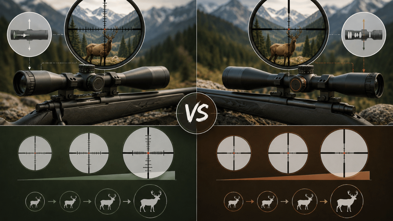First Focal Plane vs Second Focal Plane — Which Scope Is Right for Canadian Hunters? 8 first focal plane vs second focal plane