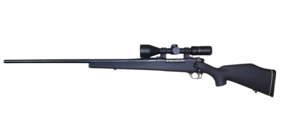 Consignment Weatherby Mk V Fibermark 300 WBY LEFT HAND w/ Burris Scope