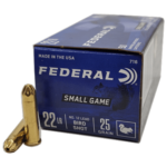 Federal Small Game 22LR 25gr Lead Bird Shot 50rd Box - Image 2