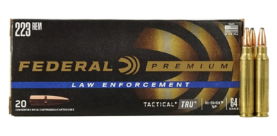 Federal Tactical Tru 223Rem 64gr SP