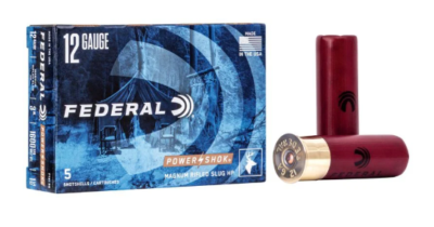 Federal Power Shok 12ga Rifled Slug 3" 1-1/4oz