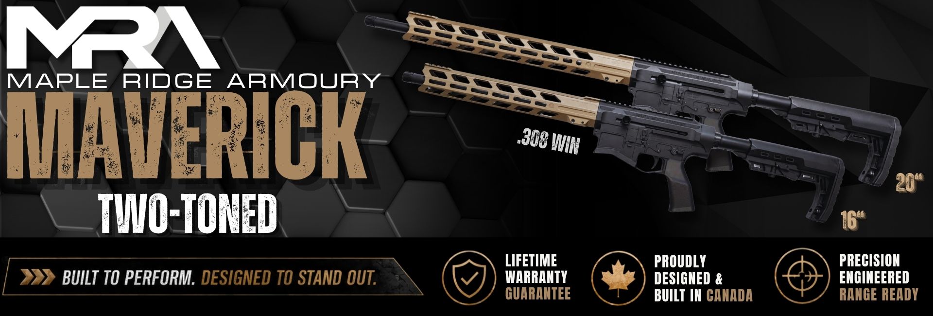 MRA Maverick Two Toned Banner 4