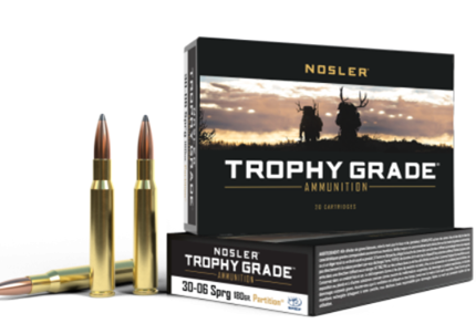 Nosler Trophy Grade 30-06 SPRG 180gr Partition