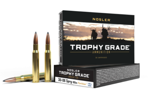 NOSLER-46142 30-06 180gr Partition Nosler Trophy Grade 30-06 SPRG 180gr Partition