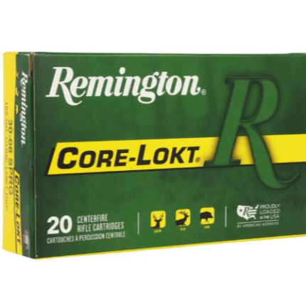 Remington Core-Lokt 30-06 Sprg 165gr PSP