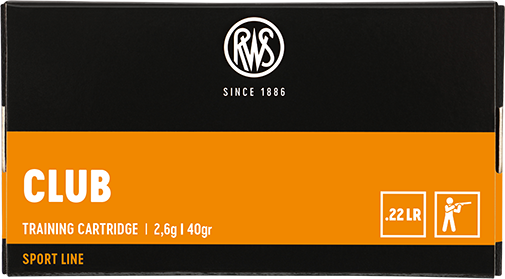 RWS Club 22lr 40gr LRN 7 RWS Club 22lr 40gr LRN