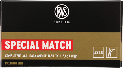 RWS Special Match 22lr 40gr LRN