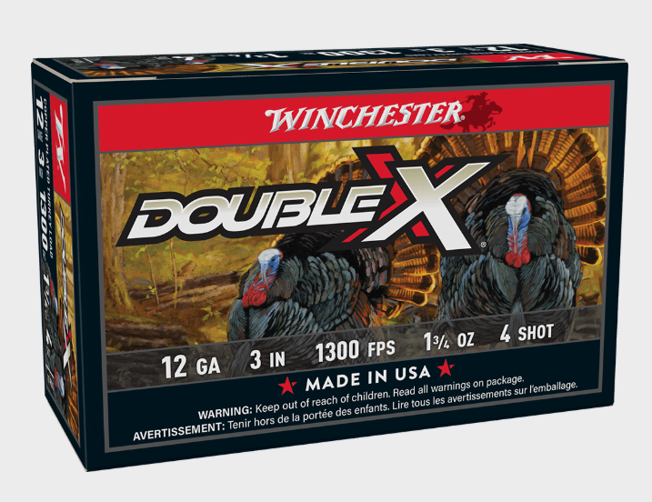 Winchester Double X Turkey 12ga 3in No4 Shot 7 Winchester Double X Turkey 12ga 3in No4 Shot